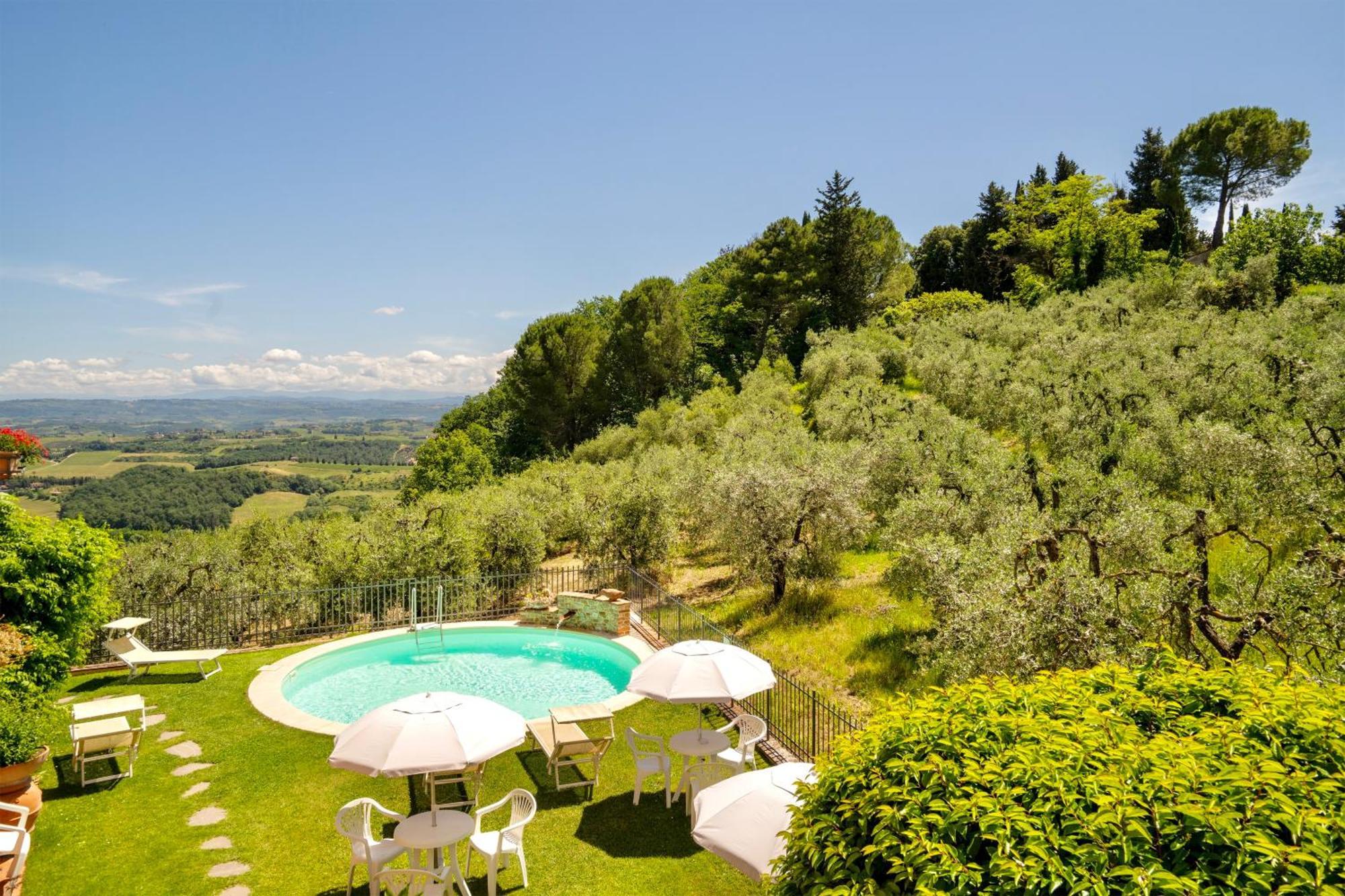 Casa Vacanze Con Piscina A San Gimignano Aparthotel Exterior photo